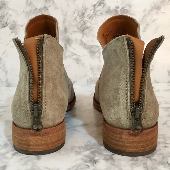 Kork-Ease ‘Ryder’ Tan Leather Suede Ankle Boot - Picture 11 of 16